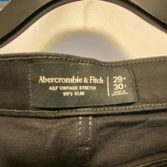 Mens Abercrombie Black Denim - Picture 2 of 3
